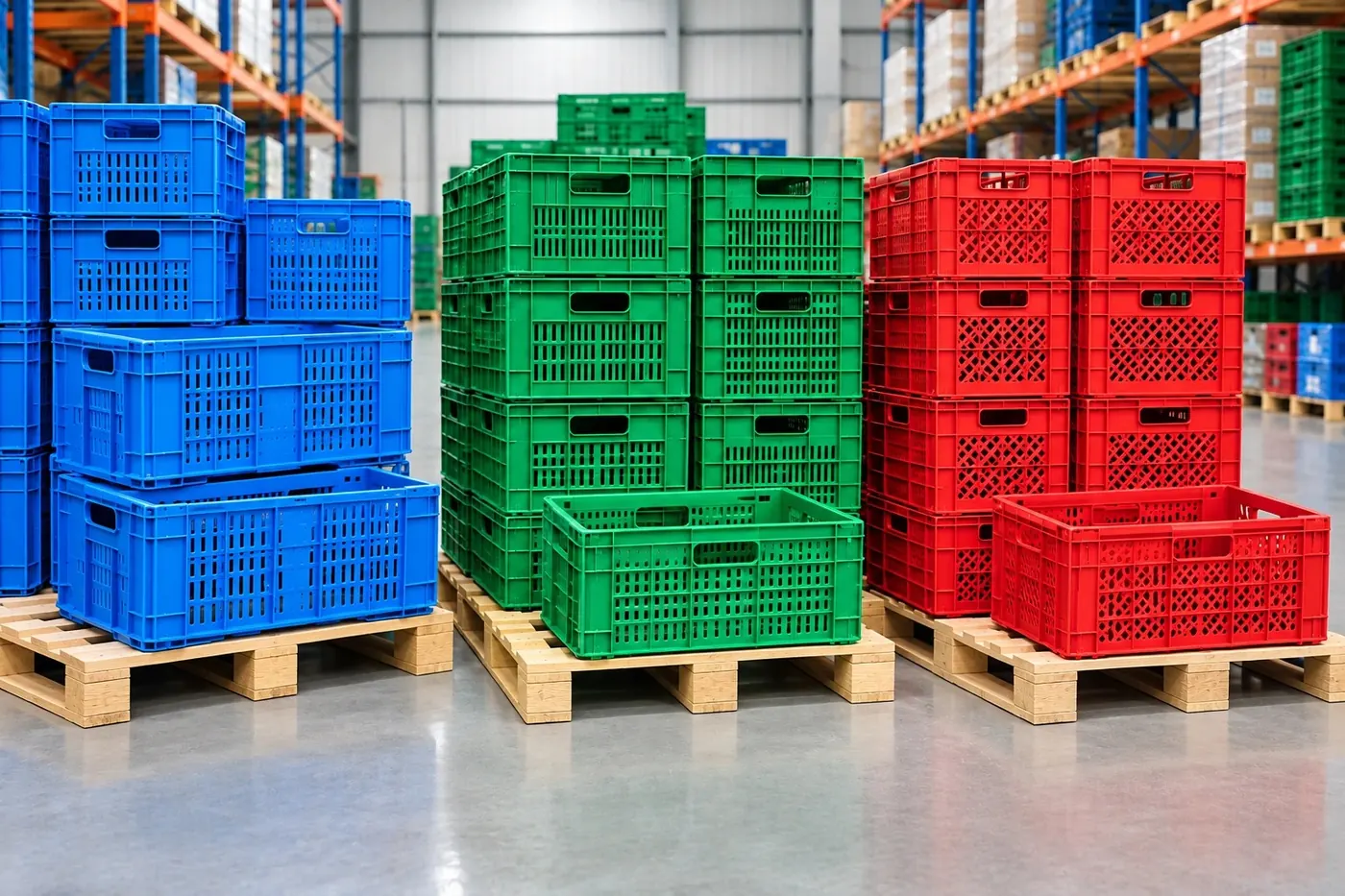 Plastic products for Crates