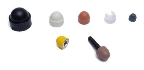 Hex Nut & Bolt Protection Caps – AK Plast injection moulded product